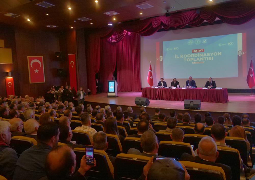 28 Aralık 2023 Hatay İl Koordinasyon Toplantısı - Halk Buluşması